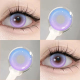 1 Pair Hot Sellers Myopia Lenses Colored Contact Lenses with Degree Korean Lenses Soft Green Lenses High Quality Lenses