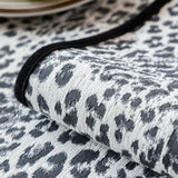 Irregular Sofa Cover, Jacquard Chenille Leopard Print Couch Slipcovers, Non Slip Armchair Towel, Sofa Cushion 3 Seats