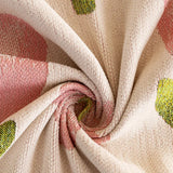 Single Chenille Tulip Sofa Towel with Skirt Hem French Gentle All Inclusive Couch Slipcover Anti Slip Dust Cover for Living Room