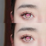 1pair Yashiro Nene Cosplay Colored Contact Lenses 12months