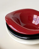 Handmade Ceramic Dessert Bowl Solid Color Yogurt Bowl Household High-value Tableware Fruit Salad Breakfast Oat Yogurt Bowl