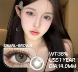 1pair Colorful Contact Lenses for Eyes Natural Color Lens High Quality Natural Contact Lenses Korean Makeup Lens Yearly