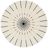 Home Thicken Non-slip Mat Modern Minimalist Carpets for Living Room Fluffy Soft Bedroom Decor Stripe Carpet Large Area Round Rug