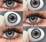 2Pcs Cosplay Contact Lenses Blue Anime Eye Lenses Halloween Red Makeup Beauty Pupils Purple Colored Eye Contacts Yearly