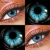 1 Pair Cosplay Contact Lenses for Eyes Cosplay Anime Lenses Multicolored Lenses Halloween Blue Eye Pupilentes 1 Year