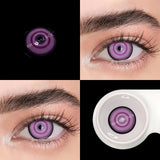 2Pcs/Pair Cosplay Color Contact Lenses for Eyes Anime Accessories Orange Pink Green Rainbow Lens Pupilentes