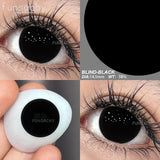 2pcs Anime Cosplay Contact Lenses Colored Lens for Crazy Halloween Solid Color Blue Contacts Pink Beauty Pupil Yearly