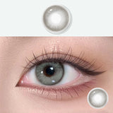 Colored Contact Lenses Myopia Big eyes with Diopters Enlarge Bright Power Cosmetic Blue Contact Lens Make Up