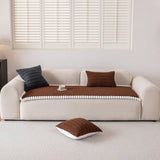 Autumn Winter New Sofa Mat Thick Plush Anti Slip Sofa Cover One Piece Pet-friendly Leather Sofa Universal Couch Cushion