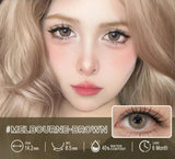 1 Pair Brown color Contact Lenses for Eyes Blue Lenses Gray contact Lenses eye makeup Eye Cosmetics