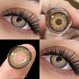 Hot Sales Colored Pupils for Eyes Green Eye Lenses 1 Pair Blue Colored Contacts Brown Natural Fashion Lenses Beauty Lense