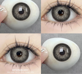 2Pcs Basic Color Natural Contacts Lenses Soft Naturally Colored Cosmetics Black Brown Beautiful Pupil Contacts Lenses
