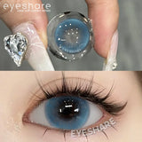Natural Grey Color Contact Lenses for 1-Year Wear Small Pupil Brown Korean Style Lens for Eyes Beauty Makeup