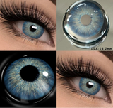2pcs Hot Fashion Contact Lenses for Eyes Color Gray Pupils Korean Natural Brown Lenses Blue Contact Lens Soft Cosmetic