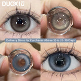 1Pair Color Contact Lens Pupils High Quality Cosmetic Blue Gray Lens Myopia Beauty Pupil Makeup Brown Eyes