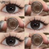 Color Contact Lenses Beauty Blue Lens Makeup Big Eyes Black Gray Contacts Lenses Green Pupils Natual Brown Pupils Cosmetic