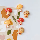9pcs Mushroom Fridge Magnets Set - Cute & Creative Decorative Magnets for Kitchen, Office Whiteboard, Locker & Dishwasher