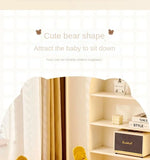 Solid Color Sofa Chair Cartoon Seat Children Sofa Lazy Cat Bean Bag Environ Mentally Friendly Portable Sofa Bedroom Furniture