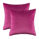 Set of 2 Velvet Throw Pillow Case Cushion Cover 30x50cm 45x45cm 50x50cm 60x60cm Home Decor Cojines Black Green Grey