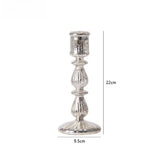 Floriddle Taper Candle Holders Glass Candlesticks for Home Decor Wedding Decoration Candle Holder Candle Stick Holder