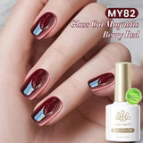 10ml Cat Magnetic Eye Gel Polish Glass Bead For Autumn Winter Crystal Semi Permanent Glitter Soak Off HEMA/TPO FREE