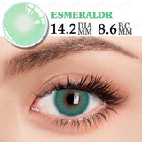 1Pair Color Contact Lenses for Blue Eyes Natural Pupils Green Ice Lenses Eye Color Contact Lens
