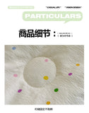 Korean Style Summer Cool Quilt For Girl Skin-friendly Washed Cotton Air Conditioning Quilt Breathable Soft Blanket Home Textiles