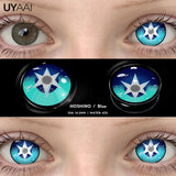 Cosplay Contact Lenses Makeup Colored Pupils Cosmetics Black Lenses Halloween Green Contact Lenses  White Pupils Red lens