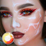 1Pair Anime Contact Lenses For Eyes Chainsaw Man Cosplay Makima Makeup Accessories Pupils Eye Contact Lens