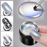 5ml Super Sliver Metallic Gel Nail Polish Holographics Metal Effect Painting Liner DIY Nail Art Decoration Varnish