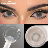 1 Pair Colorful Contact Lenses for Eyes Grey Contact Lenses High Quality Natural Brown Contact Lenses Blue Eye Lens