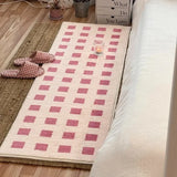 Bedroom Carpet Home Decoration Cute Floor Mat Bedside Rug Girls Room Decor Long Area Rugs Soft Fluffy Plush Shaggy