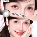 2PCS Mixed Tricolor Cosmetic Contact Lenses | Half-Year Disposable Soft Lenses