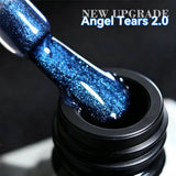 10ml Blue Cat Eye Gel Nail Polish Ocean Blue Magnetic Shimmer Effect Soak Off UV LED  Semi Permanent Nail Art