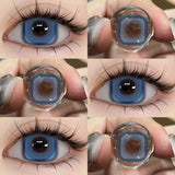 Colored Contact Beauty Blue Contacts Big Eyes Black Lens Makeup Green Lens Natural Brown Eye Lenses Cosmetics Red lens
