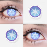 1pair Anime Mavuika Cosplay Color Contact Lenses Halloween Contacts
