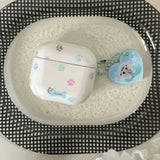 Cartoon Cute Dog Footprints Imd Silicone Earphone Case For AirPods Pro 2 Charging Box Cover For AirPods 4 3 2 1 Puppy Pendant