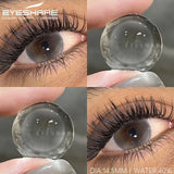 1 Pair Natural Blue Lenses Yearly Use Contact Lens Beauty Color Contact Lenses For Eyes Brown Contacts Gray Pupils Lens