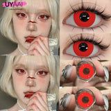 Cosplay Contact Lenses Cosmetics Blue Lens Eye Color Lenses Sharingan Halloween Makeup Red Lenses White Lenses Yellow Lens
