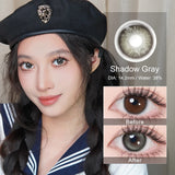 Gray Series Contact Lens For Myopia Friendly To Deep Pupils And For All Skin Tones 14.0~14.5mm 6 Months