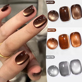 10ml Winter Water Light Cat Magnetic Gel Nail Polish Nail Supplies Vernis Semi Permanent Gel Christmas Xmas Gel