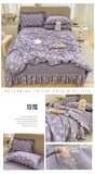 Summer Cooling Quilt Soft Skin-Friendly Air Conditioning Thin Blanket Single/Double Washable Home Textile Princess Wind Style
