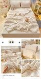 Class A Pure Cotton Summer Quilt Soybean Fiber Thin Quilt Princess Style Lace Ruffles Comforter Summer Air Conditioned Blanket