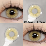 2pcs Natural Color Contact Lenses for Eyes Gray Lenses Colorcont Korean Lenses Yearly Beauty Brown Eye Contacts Lens