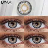 NEW Colored Pupils Makeup Green Contact Lenses Beauty Women Colored Pupils Cosmetic Brown Natural Pupils