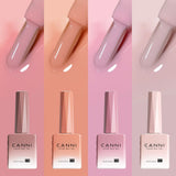 Nail Gel Polish Jelly Pink Nude Collection Cat Eye Gel French Gel Soak Off UV LED Semi Permanent Gel Nail 9ml