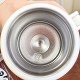 One Liter Large Capacity Water Cup, Portable Outdoor Kettle, Stainless Steel, Rope Design, For Home, Office, Travel, Fitness