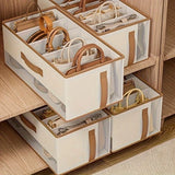 1-Pack Clear Organizer Box - Dustproof, Space-Saving Storage for Closet, Bathroom, Entryway - Heavy-Duty Plastic Construction