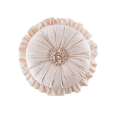 Lotus Leaf Lace Pillow Round Flower Office Back Cushion Creative Circle Home Bedhead Decoration Pillows Homestay Sofa Decor