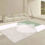 Nordic Simple Modern Fresh Green LivingRoom Carpet Bedroom Cloakroom Large Area Decorative Teenager Rug Hotel Non-slip Floor Mat